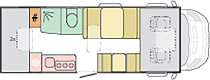 Adria Coral XL 650 dk - giorno