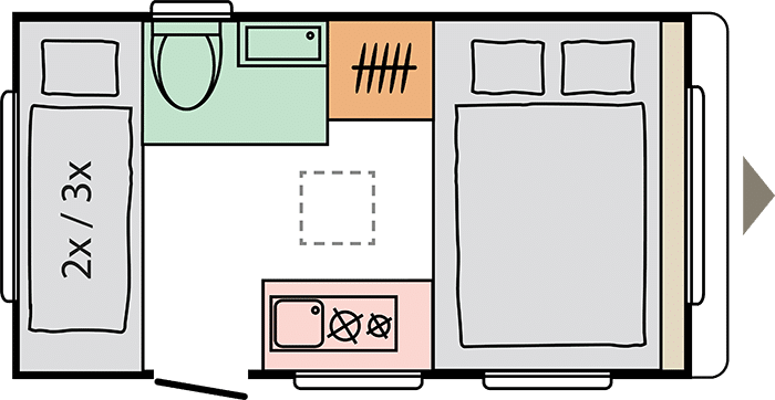 Adria Aviva 360 dk - notte