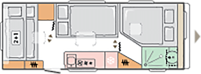 Adria Adora 613 pk - notte