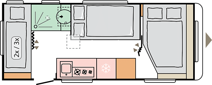 Adria Altea 542 pk - notte