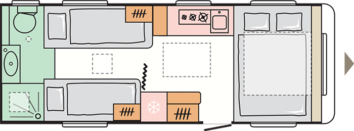 Adria Alpina 613 ut - notte