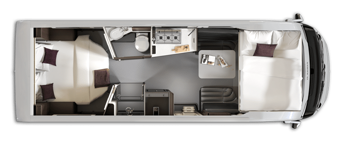 Adria Supersonic 780 DC notte