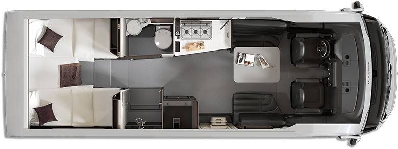 Adria Supersonic 780 DL giorno