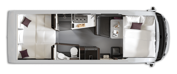 Adria Supersonic 780 SL notte