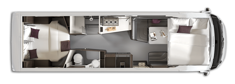 Adria Supersonic 890 LC notte