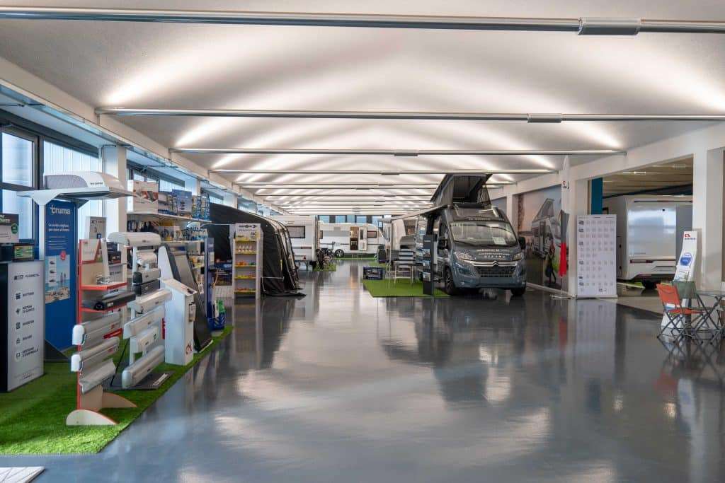 Interno Sede Camper Caravan