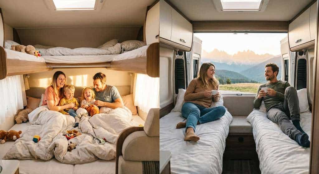 articolo blog letti per camper