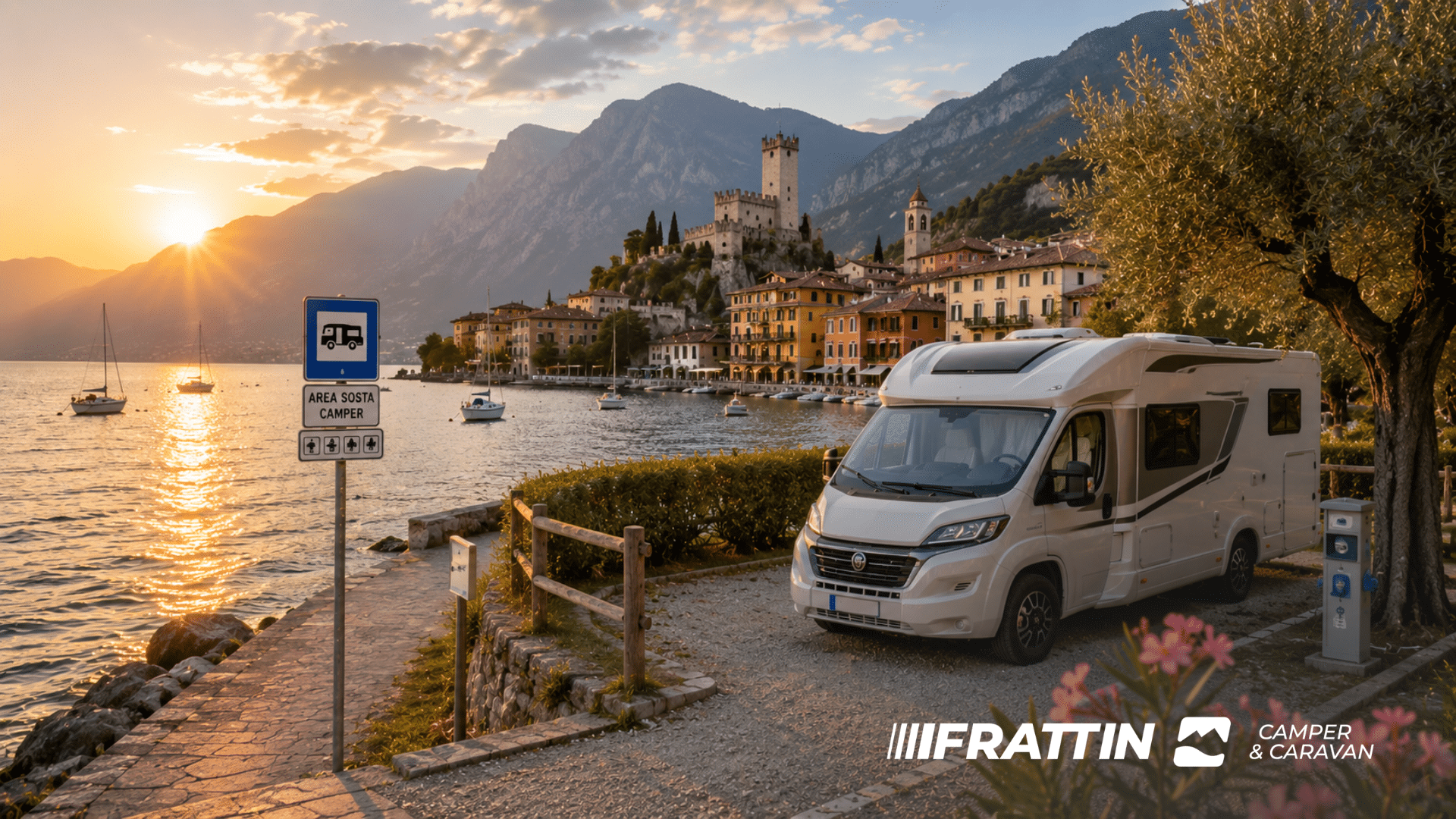 articolo blog Lago di Garda in camper