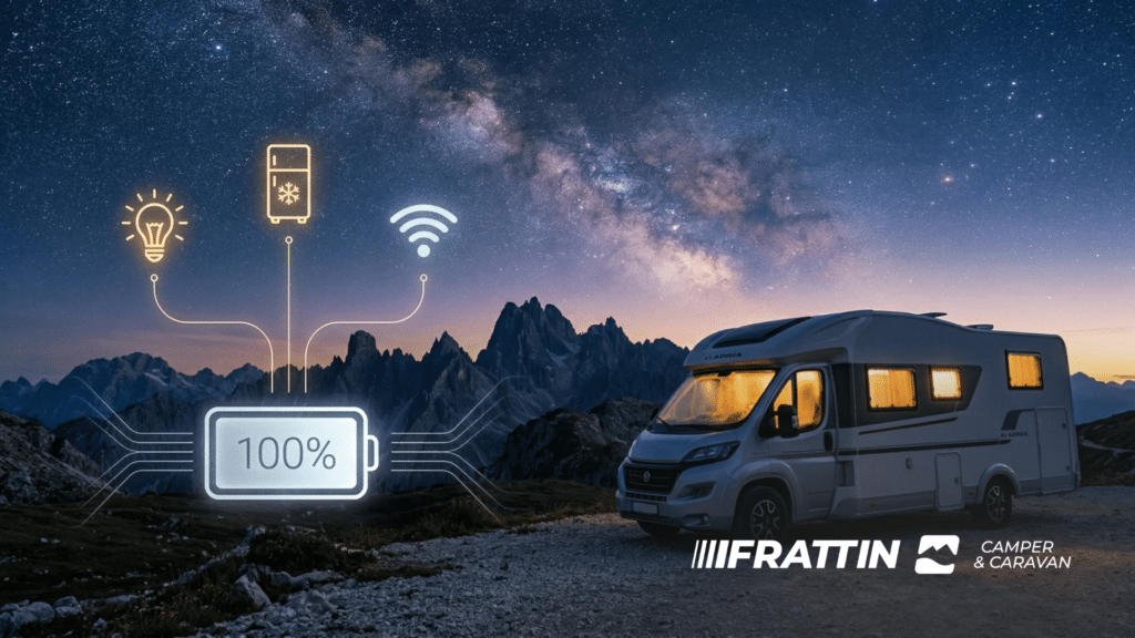 articolo blog batteria servizi camper scarica