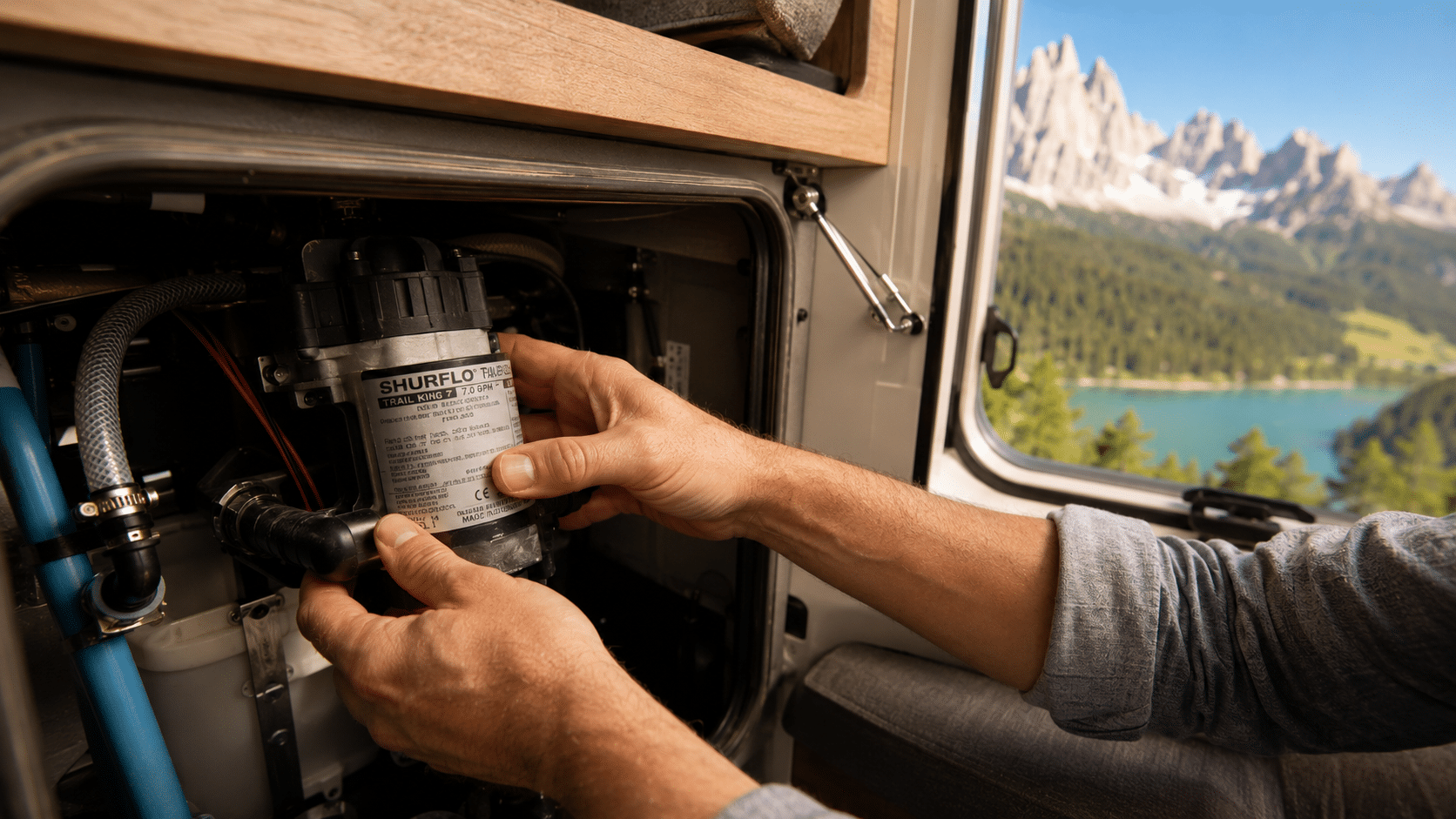 articolo blog pompa acqua camper non funziona