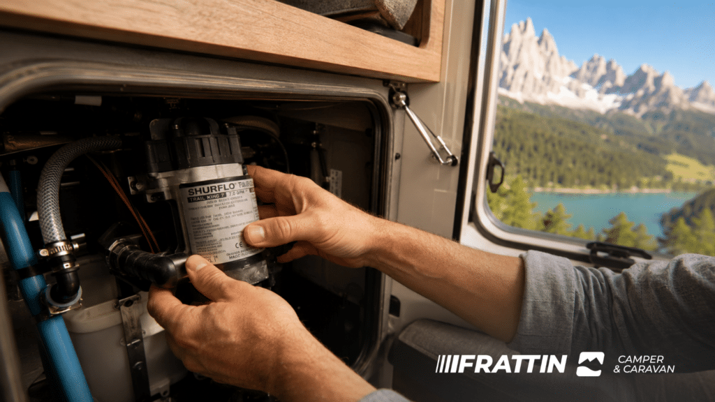 articolo blog pompa acqua camper non funziona