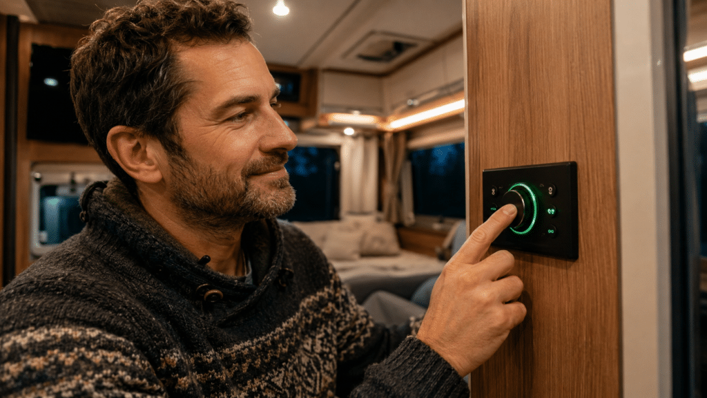 articolo blog stufa Truma camper